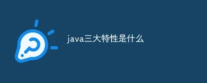 java三大特性是什么