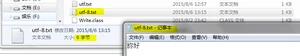 utf-8编码写入数据